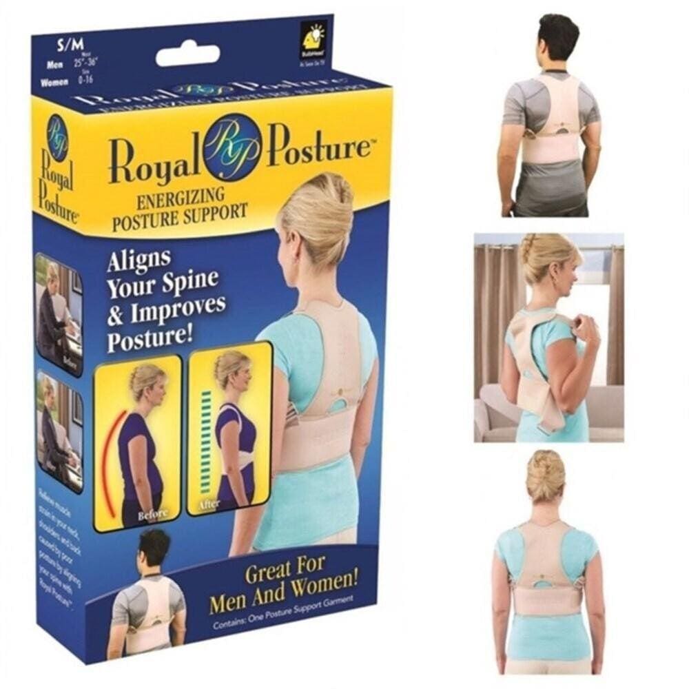Colete Corretor Postural Magnetico Cinta Postura Unissex M