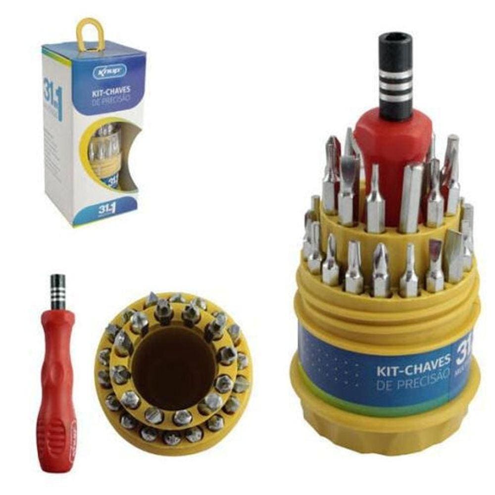 Kit Chaves De Precisão 31 Em 1 Knup Kp-Aa023