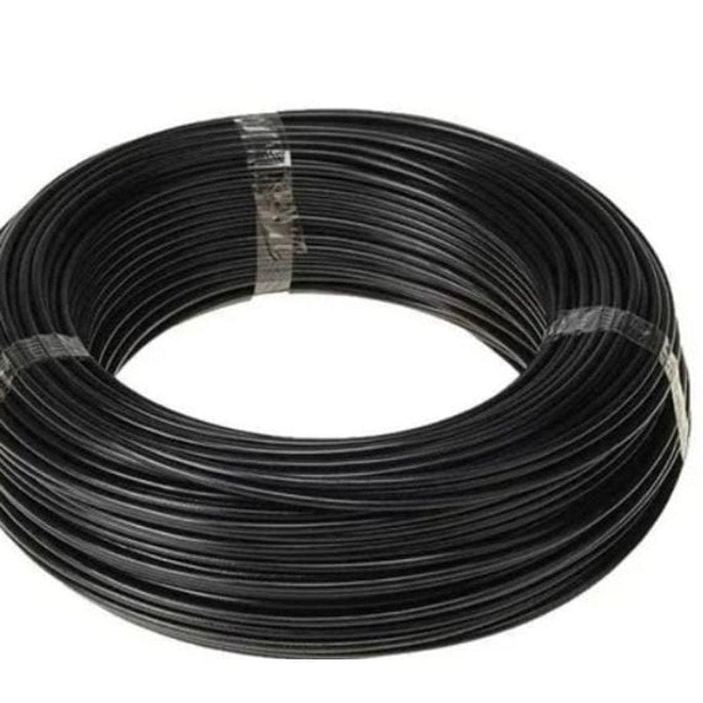 Fio Cabo Flexível 2,5Mm Preto - 100 Metros