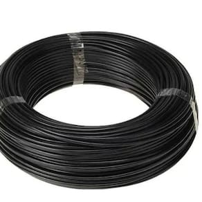 Fio Cabo Flexível 2,5Mm Preto - 100 Metros