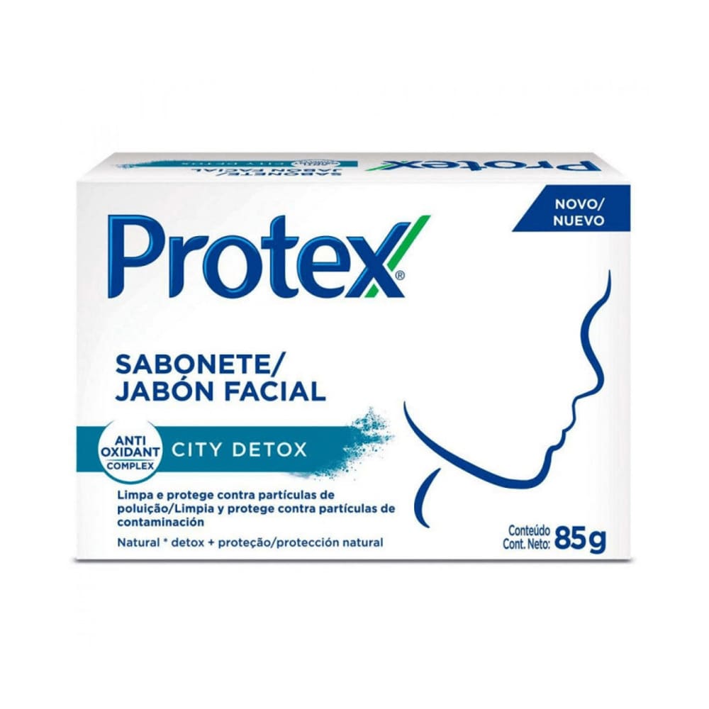 Sabonete em Barra Facial Protex City Detox 85g
