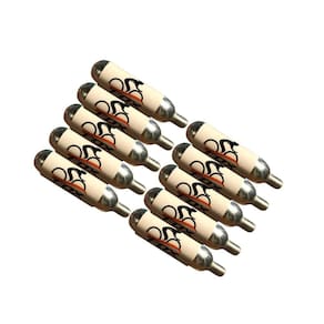 Combo 10 Cartucho 16g Capsula Co2 para pneu de Bicicleta
