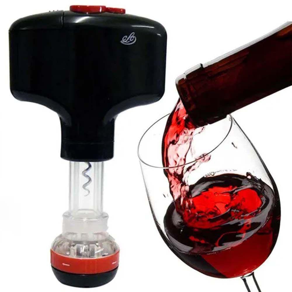 Abridor De Vinhos Eletrico Garrafa Saca Rolha bebida bar restaurante jantar