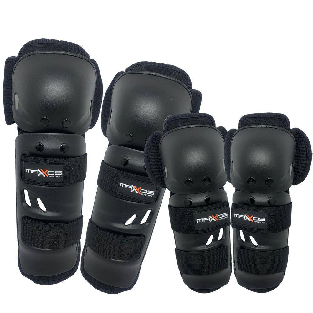 Kit Protetores Mattos Mx Joelheira e Cotoveleira