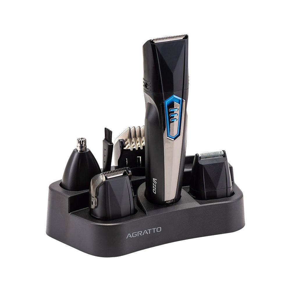 Aparador De Pelos 7 Em 1 Preto Bivolt Agratto