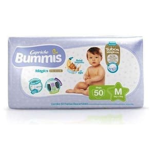 Fralda Inf Capricho Bummis Magics Premium M C/50