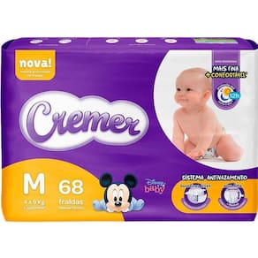 Fralda Inf Cremer Hiper M C/68 Un