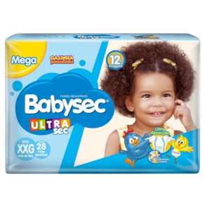 Fralda Inf Baby Sec Mega Xxg C/28