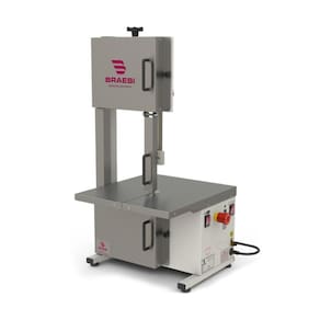 Mini Serra Fita carne Semi-inox Mesa Fixa 1,78m BSIM-178 Plus - Braesi Bivolt