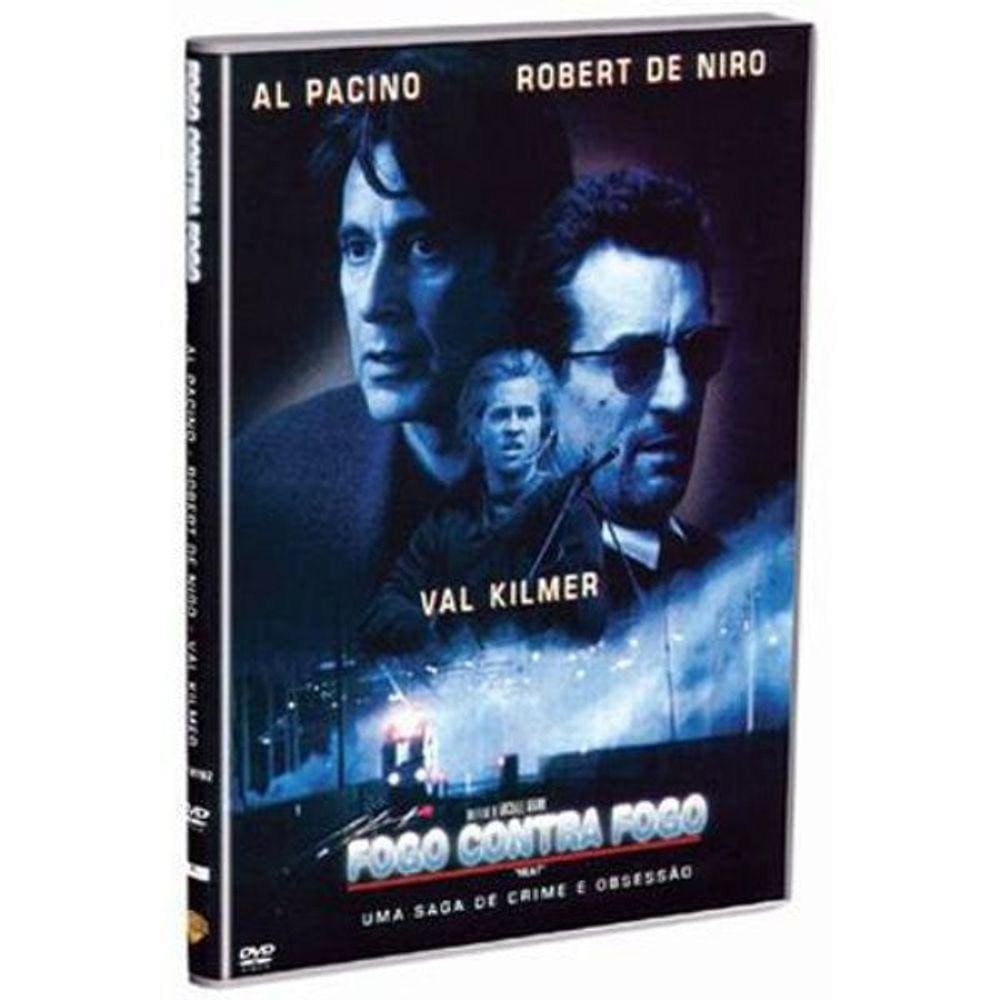 Dvd Fogo Contra Fogo Al Pacino Robert Niro Val Kilmer
