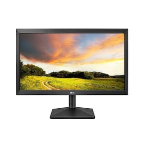 Monitor LG 19.5` LED, Full HD, HDMI, VESA, Ajuste de Ângulo - 20MK400H-B