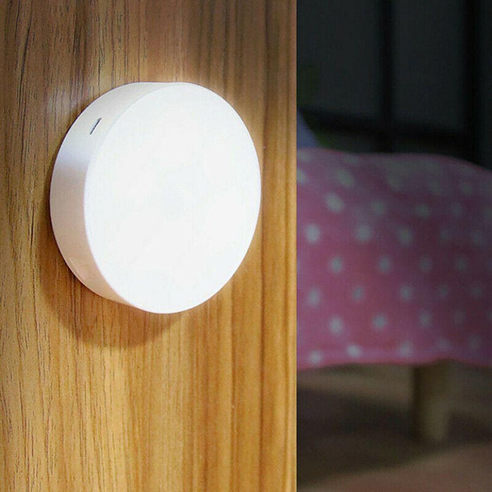 Kit com 2 Luminária Led Armário Closet Recarregável Com Sensor