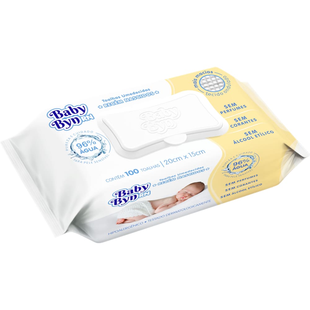 Toalha Umed Inf Baby Byn  Rn C/100