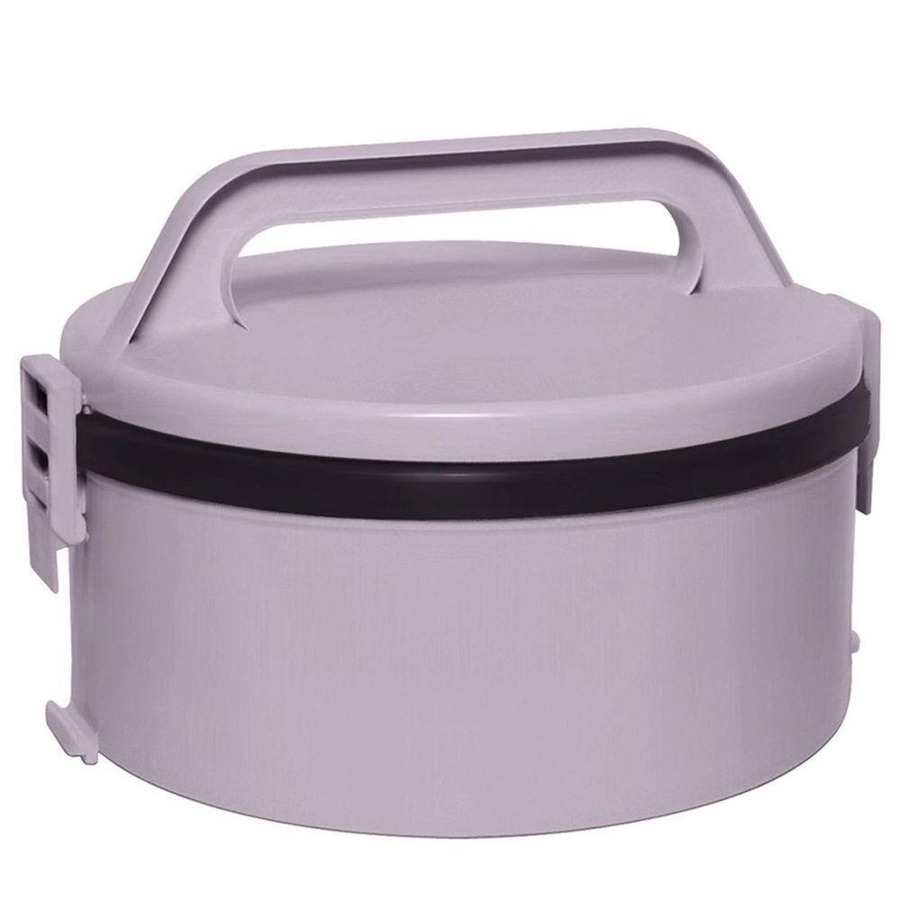 Marmita Térmica Plástica 2 Divisórias Soprano Tekcor 1,5L