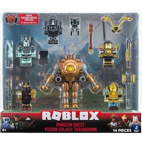 Boneco Articulado Roblox Aven The Silver Warrior + Código Virtual