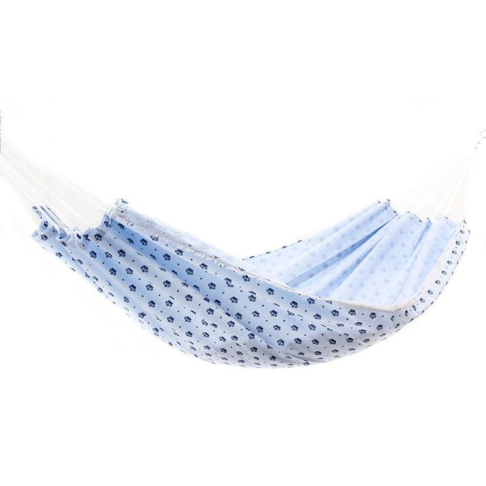 Rede De Dormir Infantil Azul Bebê - Príncipe