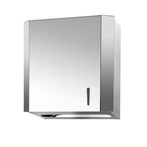 Dispenser Toalheiro Papel Toalha Papeleira Inox Com Trava