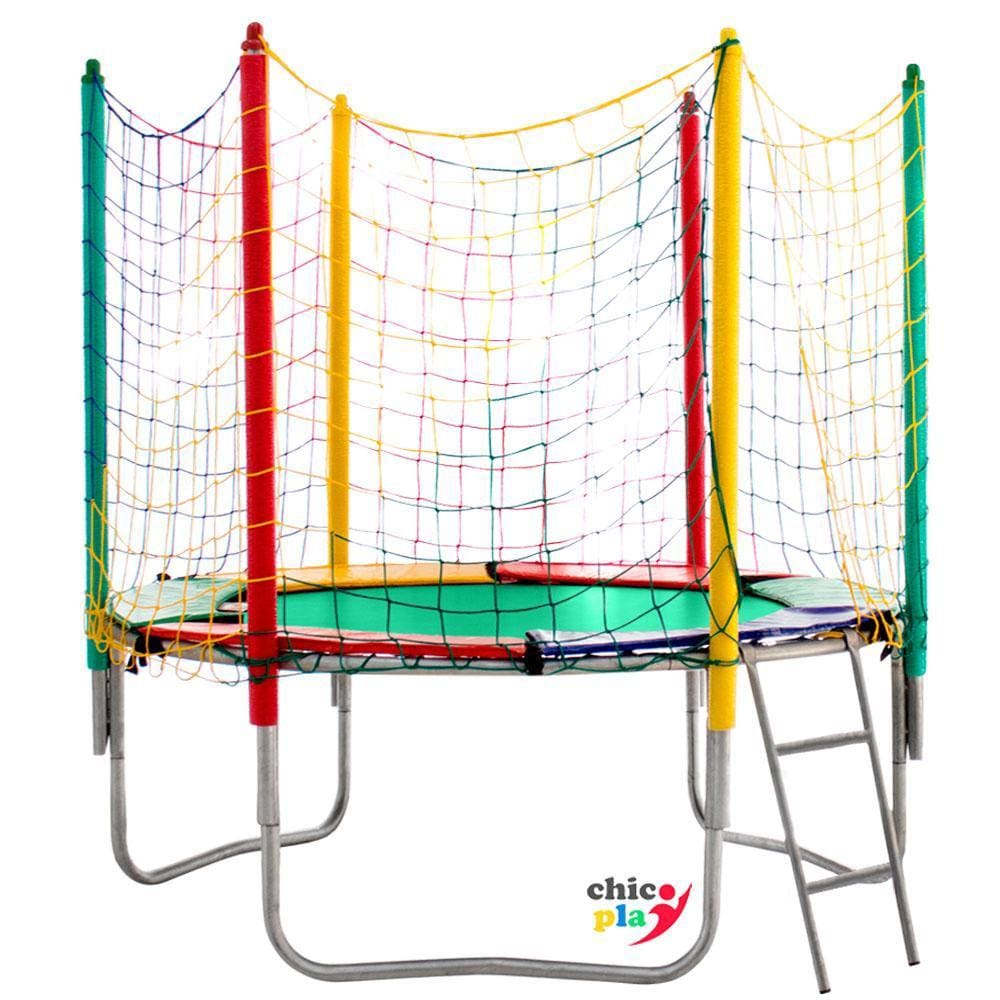 Cama Elástica 1,83M ChicoPlay Lona Verde Nacional