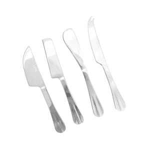 Conjunto 4 Facas Aço Inox p/ Queijo Positano - Lyor