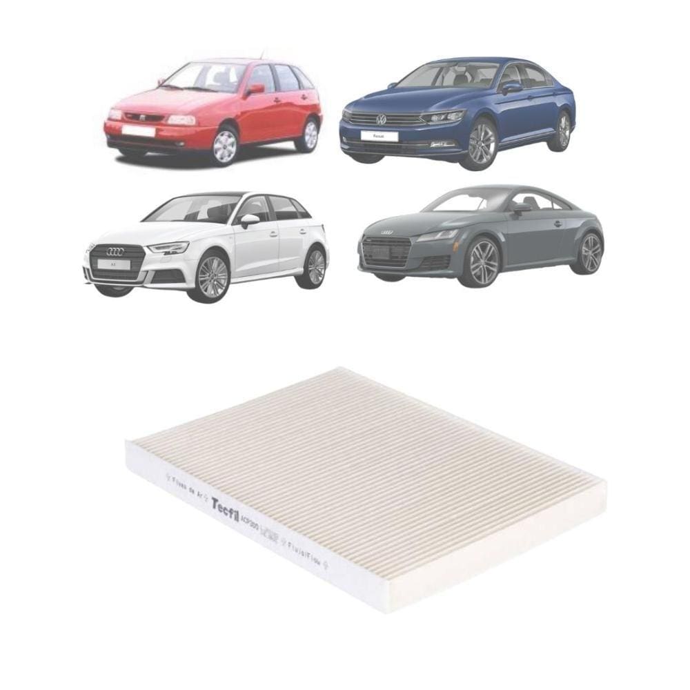 Filtro de Cabine Tecfil A3/TT/Ibiza/Passat de 1995 até 2020