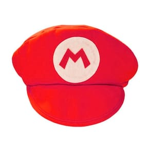 Chapéu Italiano Encanador Vermelho de Pelúcia para Fantasias