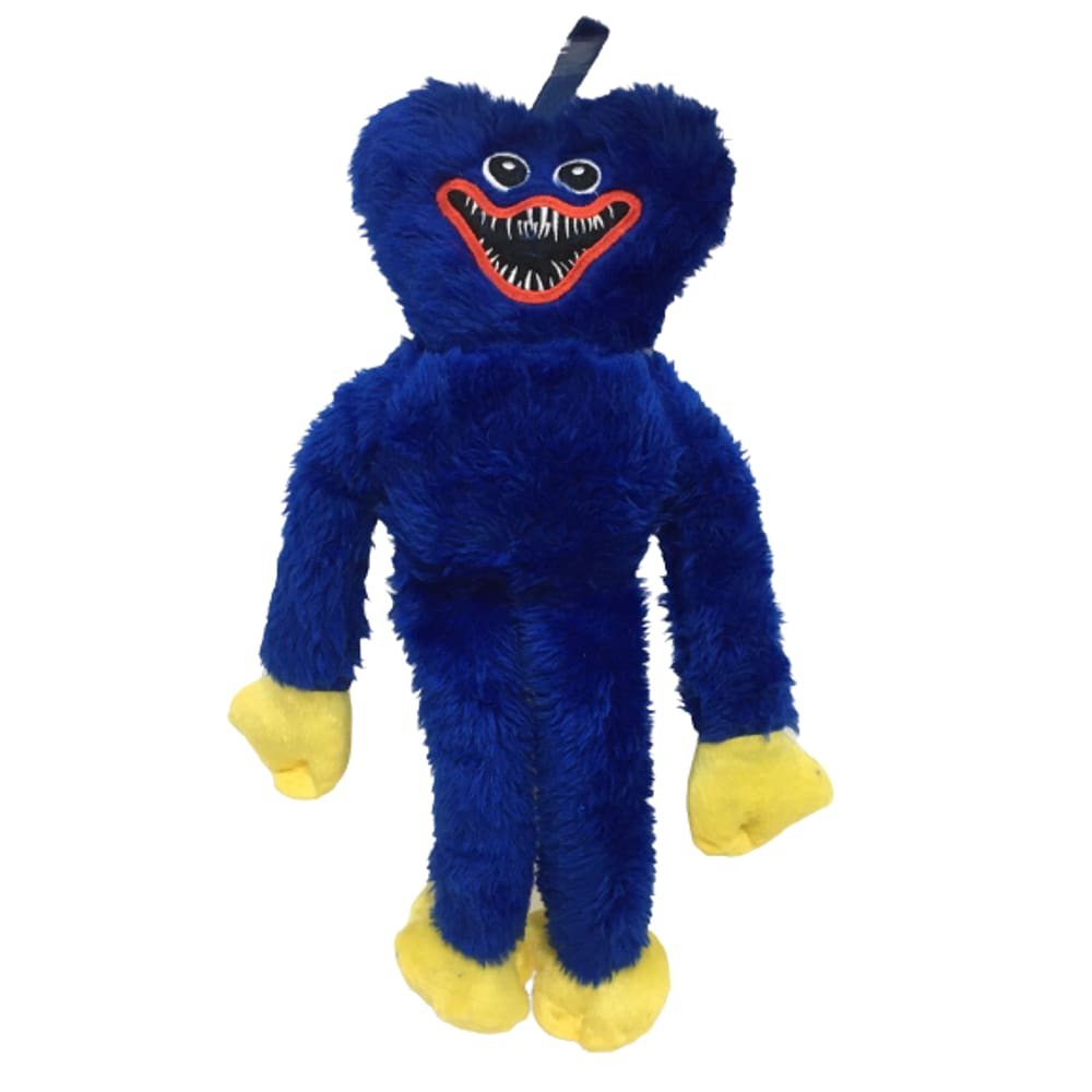 Poppy Playtime Jogo Boneco Pelúcia Huggy Wuggy Azul Escuro em