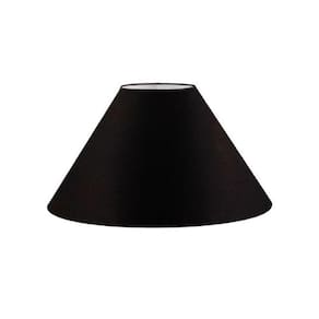 Cone Abajur Luminária Cp-4078 25/40x15cm Preto