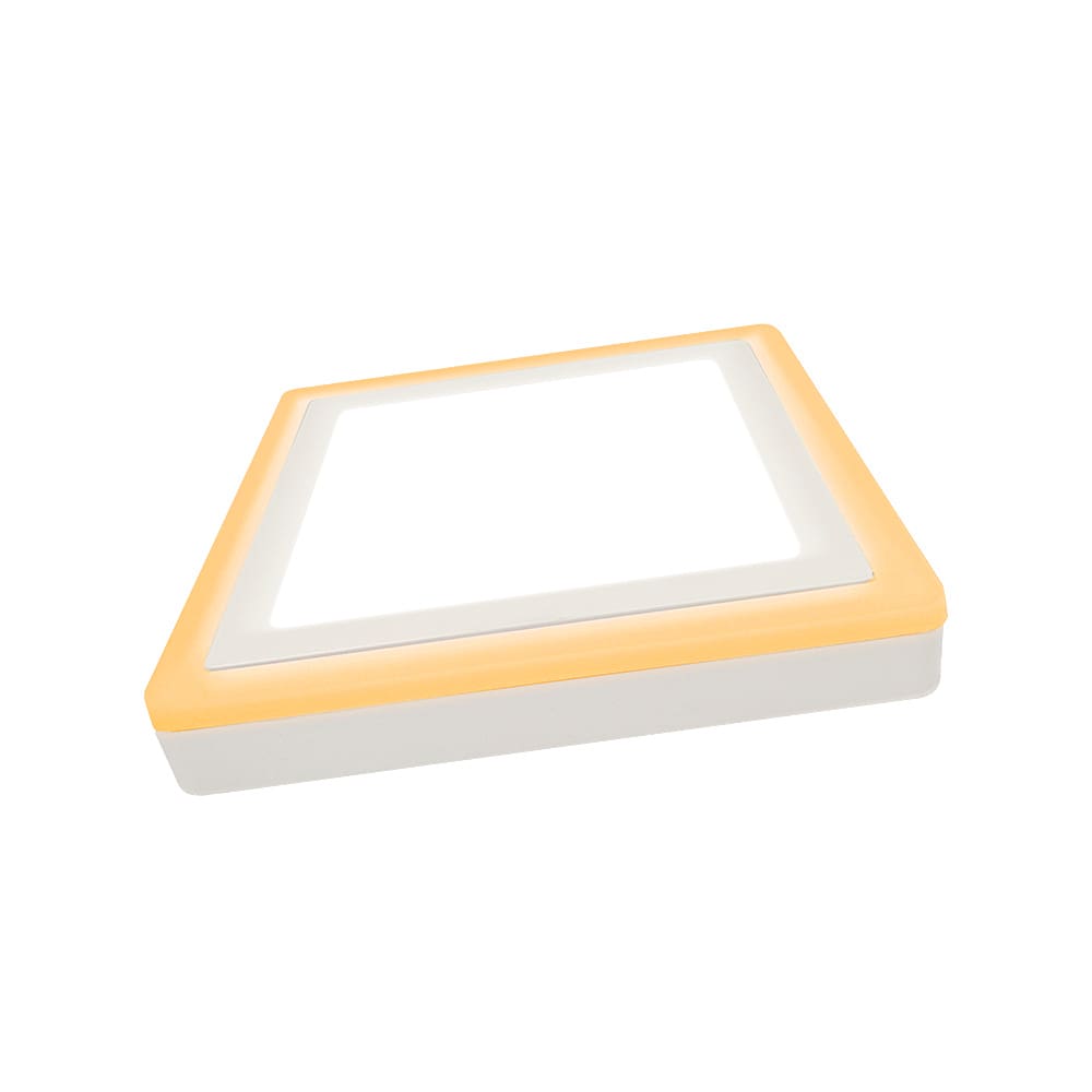 Painel de Led Taschibra Quadrado de Sobrepor 18+6W Dual Color Bvolt
