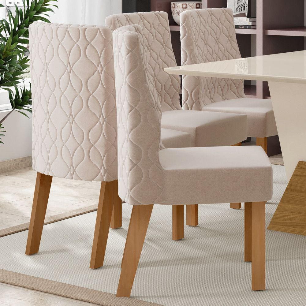 Conjunto 02 Cadeiras Estofadas Maeli Henn