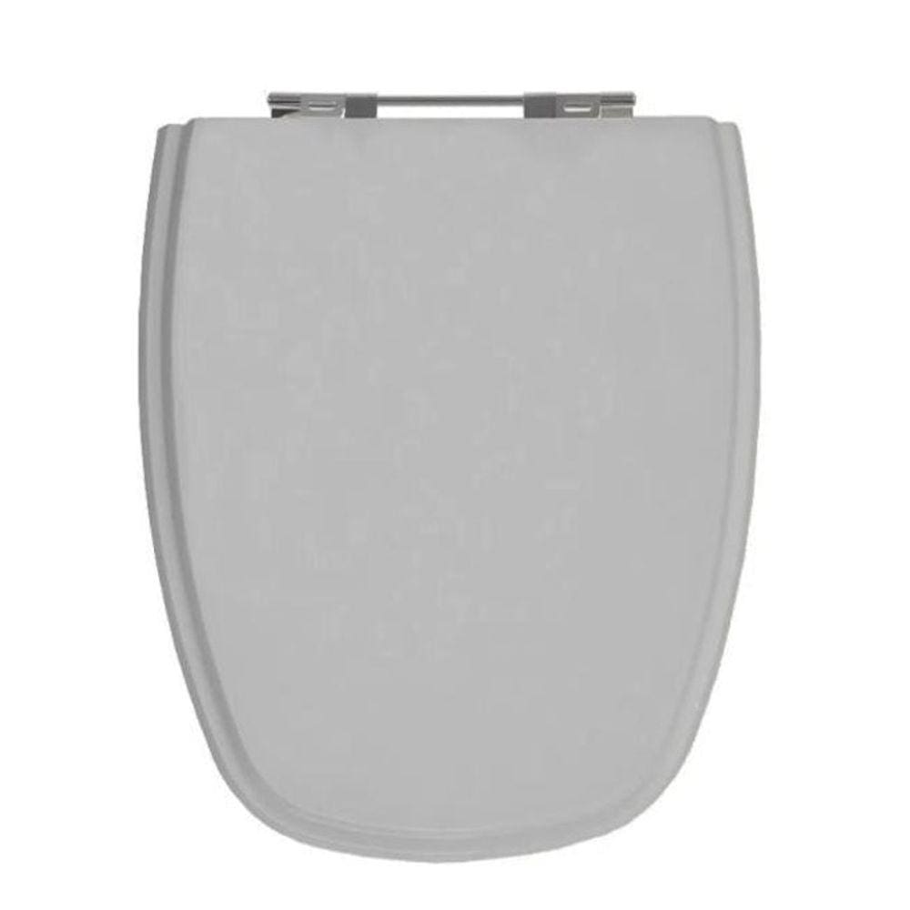 Tampa De Vaso Sanitário Laqueado Monte Carlo Deca Cinza Real