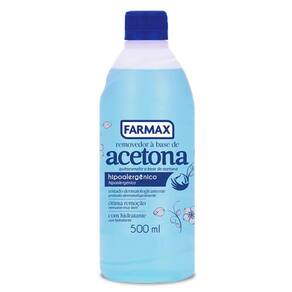 Removedor de Esmalte Farmax a Base de Acetona 500ml