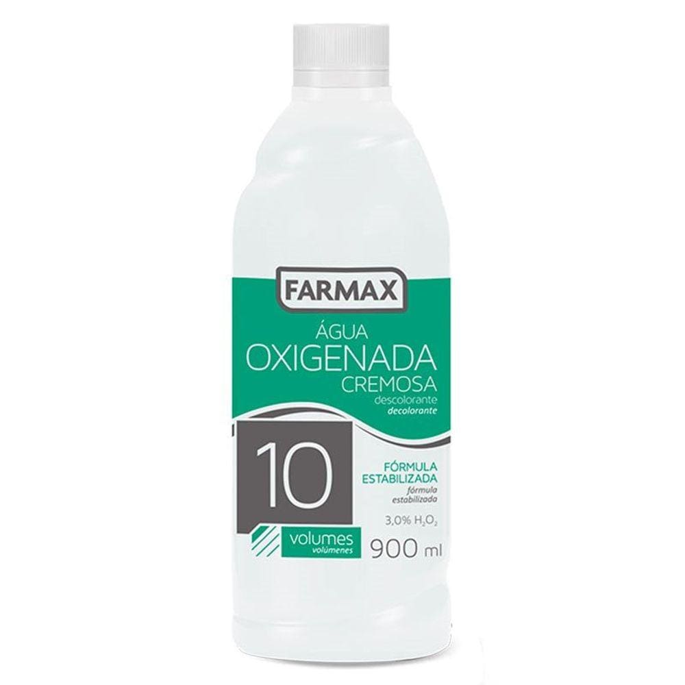 Água Oxigenada Farmax 10 Volumes 900ml