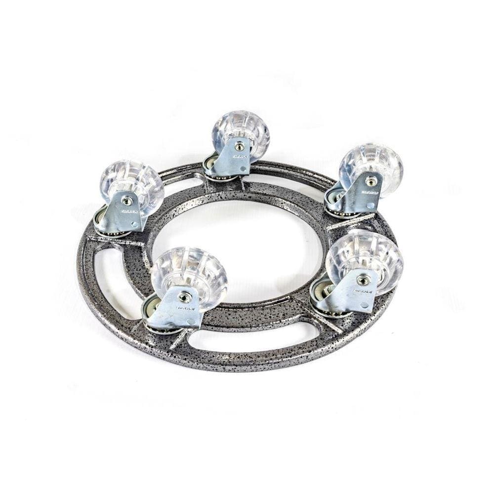 Suporte 35Cm Vaso Com Rodas De Gel Anti Risco Suporta 300Kg