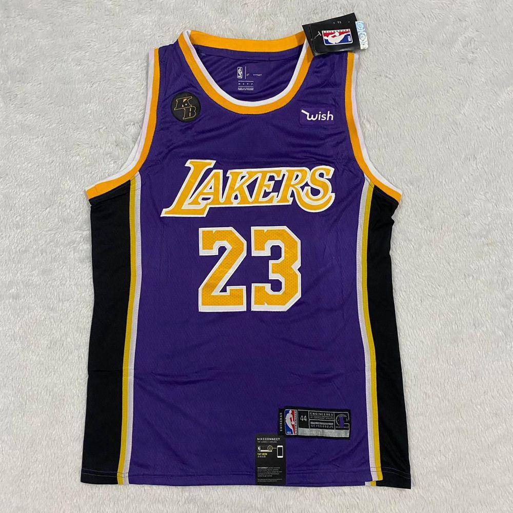 camisa infantil lakers