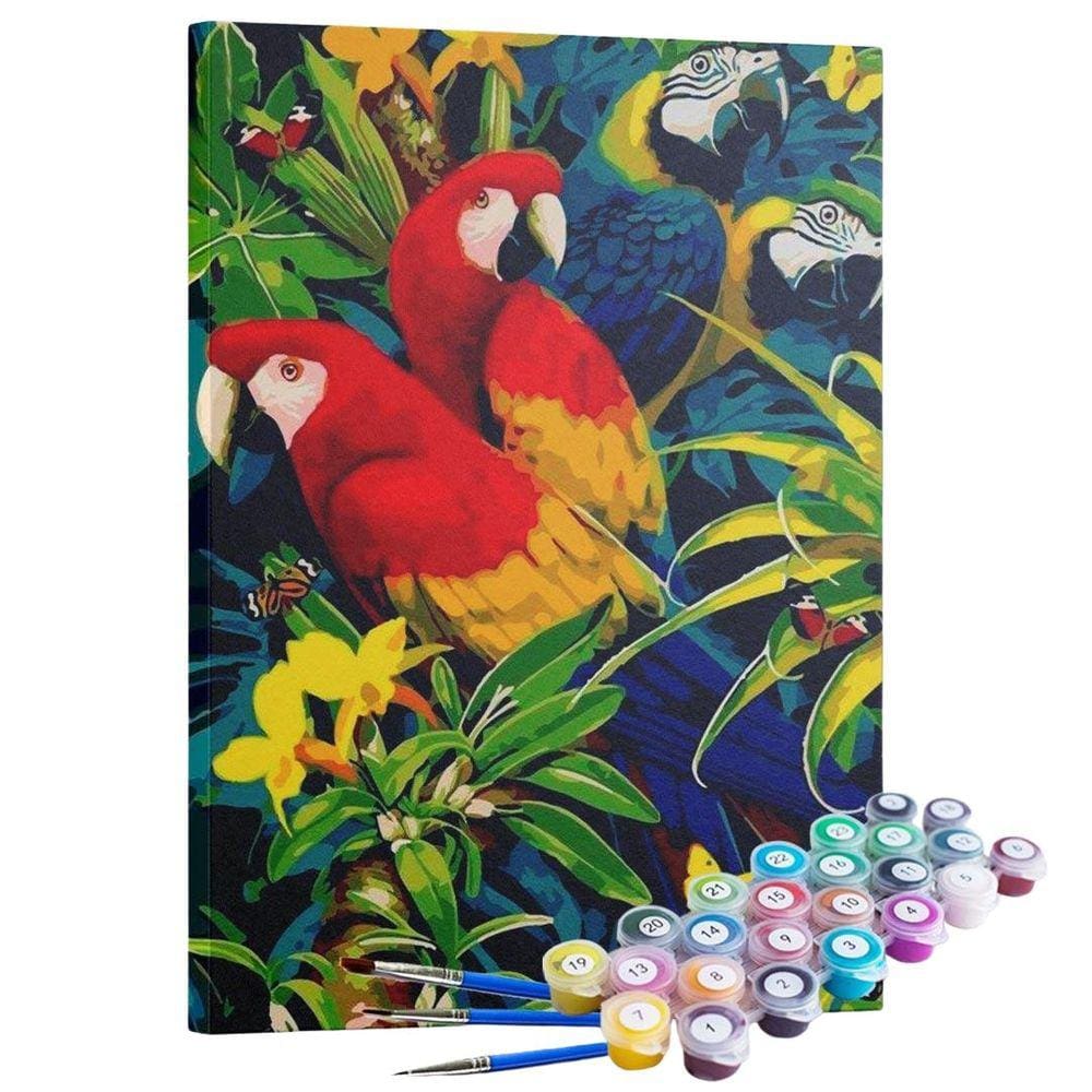 Kit Pintura Terapêutica - Araras
