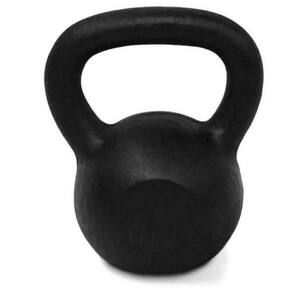 Kettlebell Pintado - 10Kg - Preto