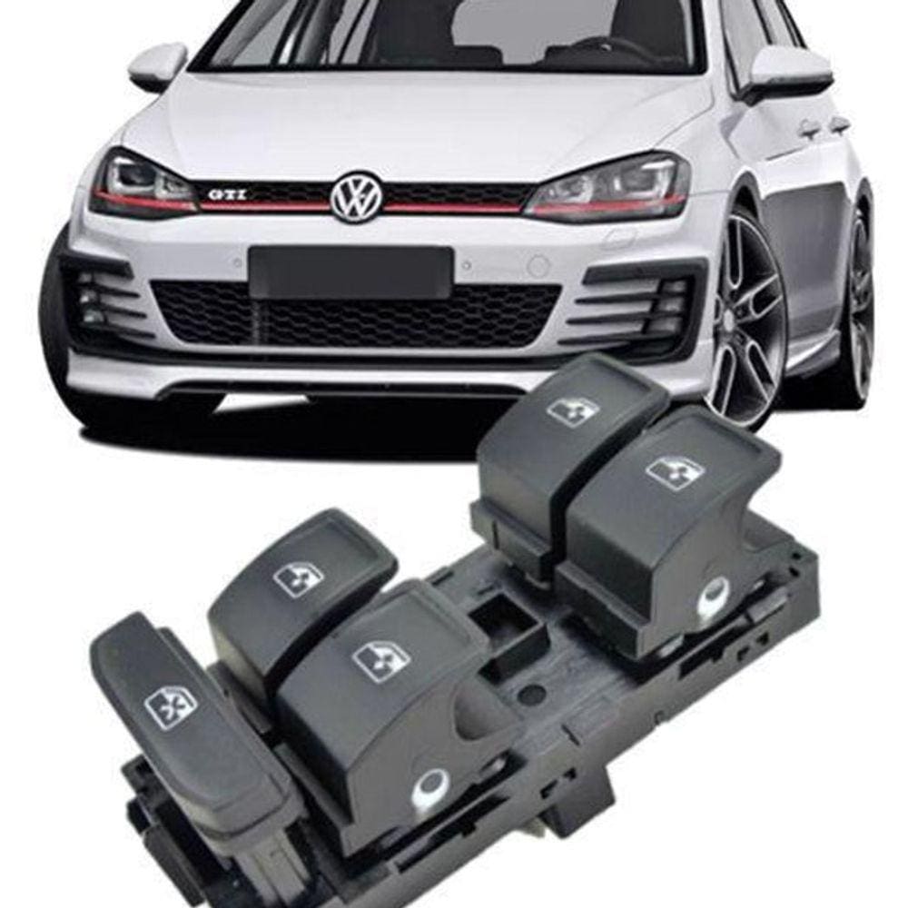 Botão Interruptor Vidro Elétrico Vw Golf 1.4 Tsi 2014 2019
