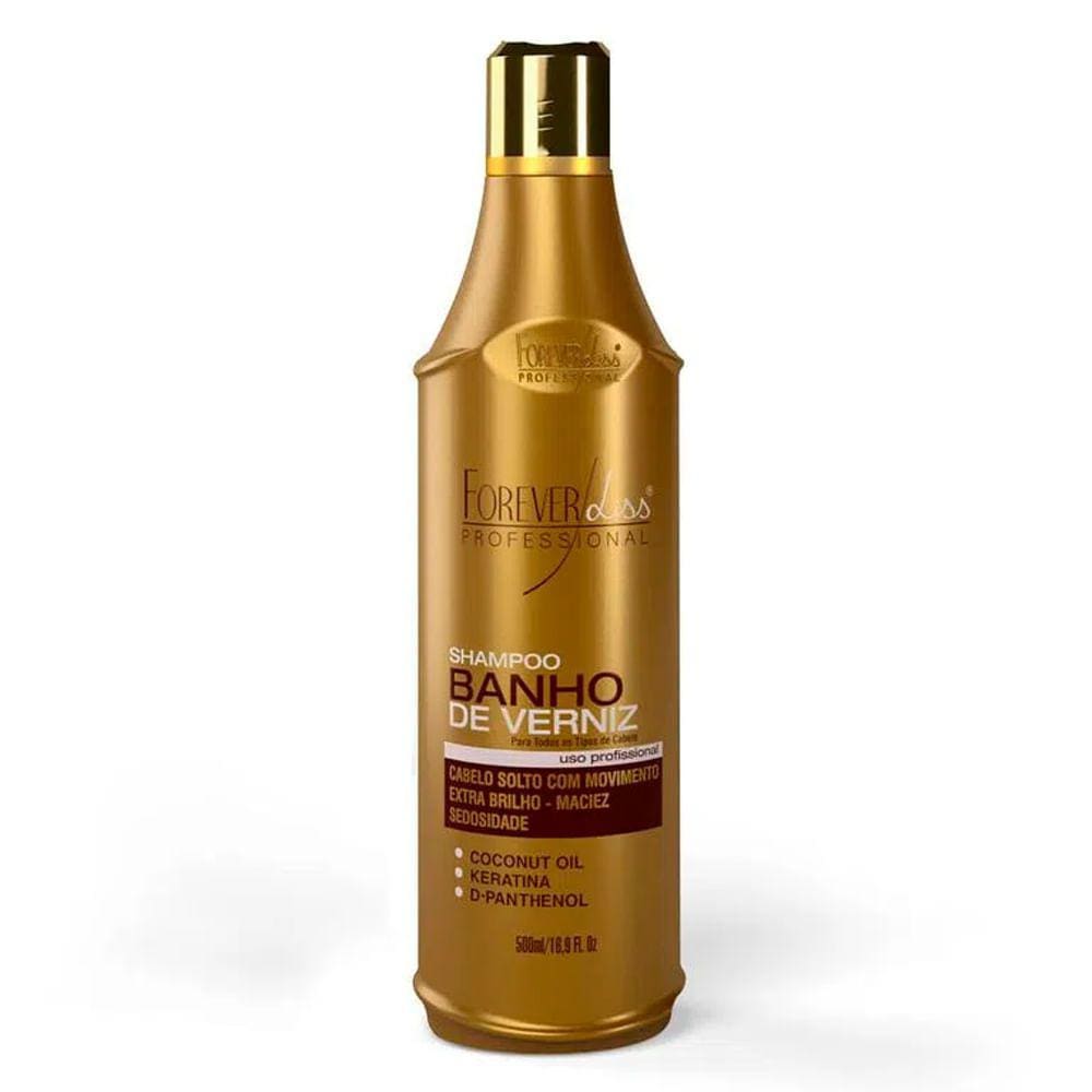 Shampoo Forever Liss Banho De Verniz 500ml