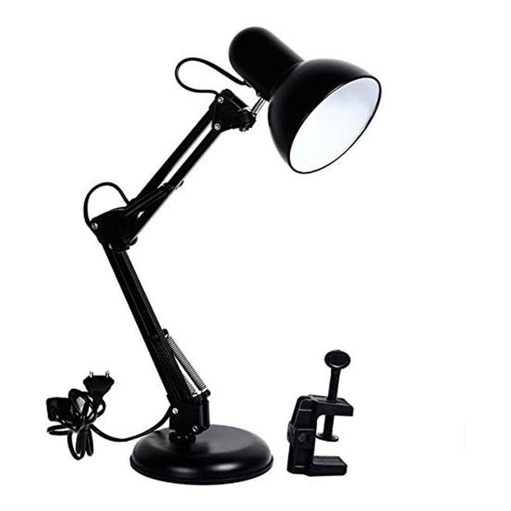 Abajur De Mesa Articulavel Luminaria Pixar Base Garra Preta