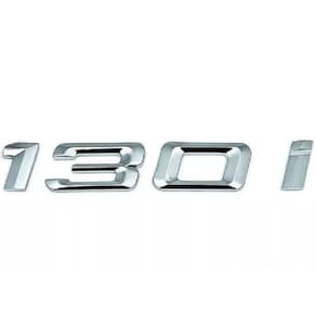 Emblema Traseiro Adesivo 130I Logo Bmw 130I Colante