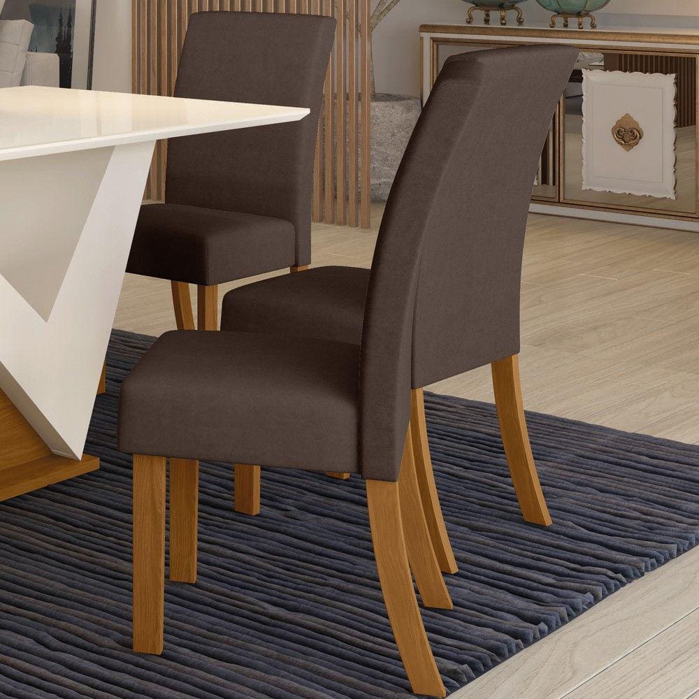 Conjunto 02 Cadeiras Estofadas Facina Henn