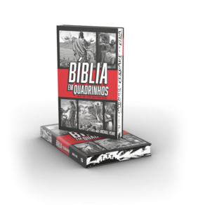Bíblia em Quadrinhos - capa dura - Vermelha