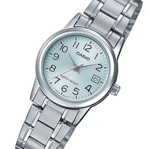Relógio Feminino Casio Aço Inoxidável 30 Atm Ltpv002D-2Budf
