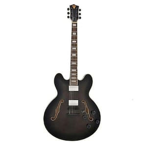 Guitarra Semi Acustica Preta AC-1BK - Phoenix