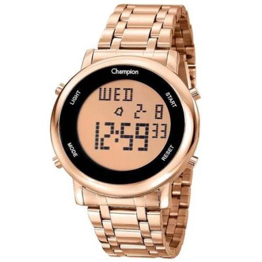Relógio Feminino Champion Digital Ch40213Z Rose