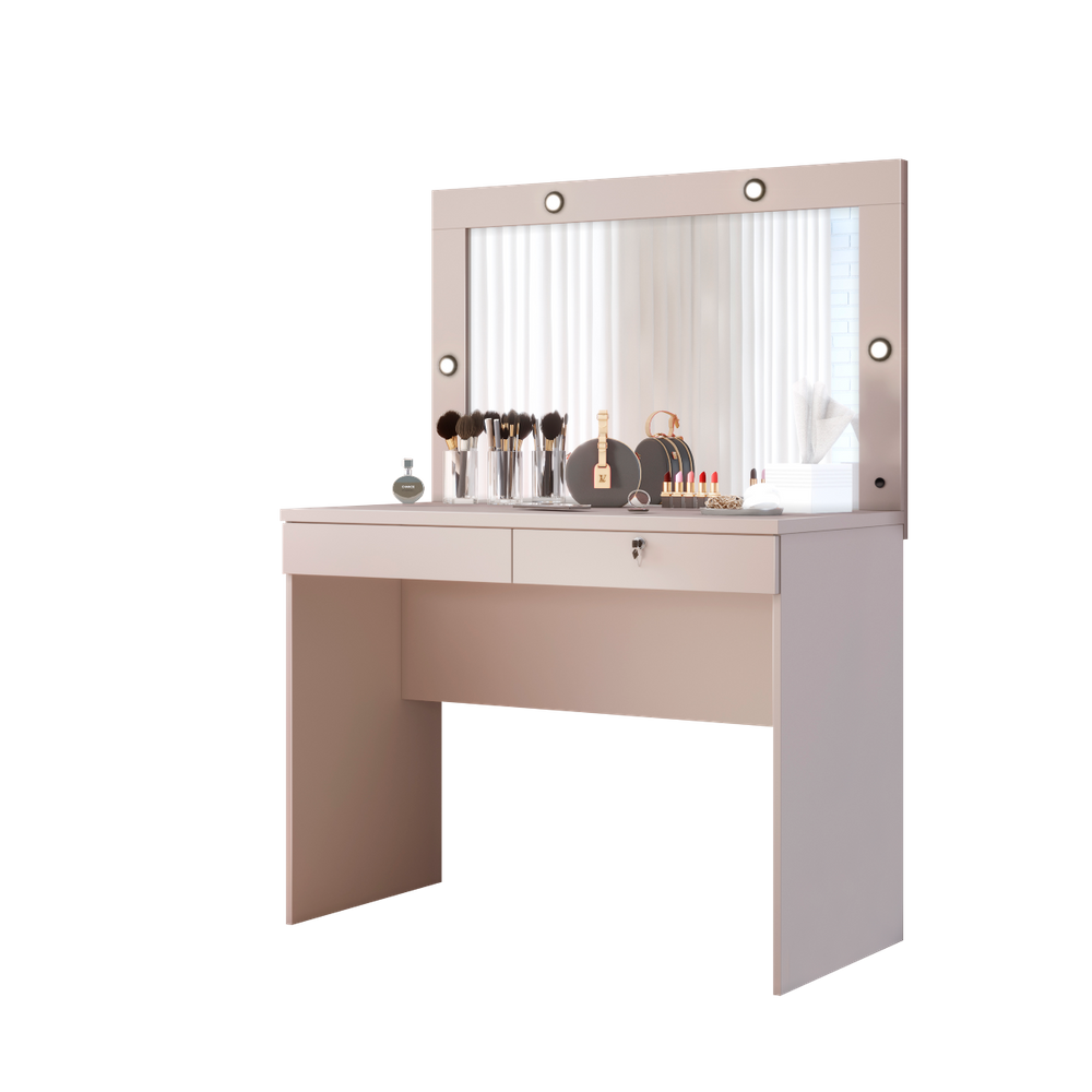 Camarim Capricho Com Espelho e Iluminação JCM Moveis