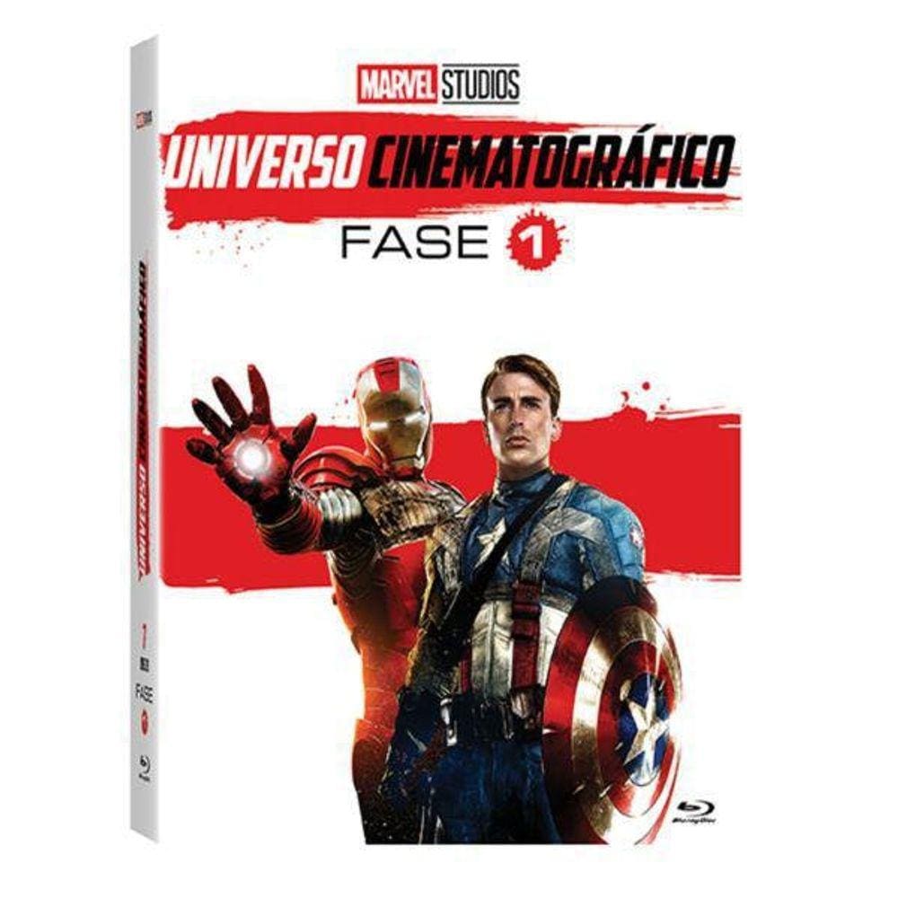Blu Ray Box Marvel Universo Cinematográfico - Fase 1