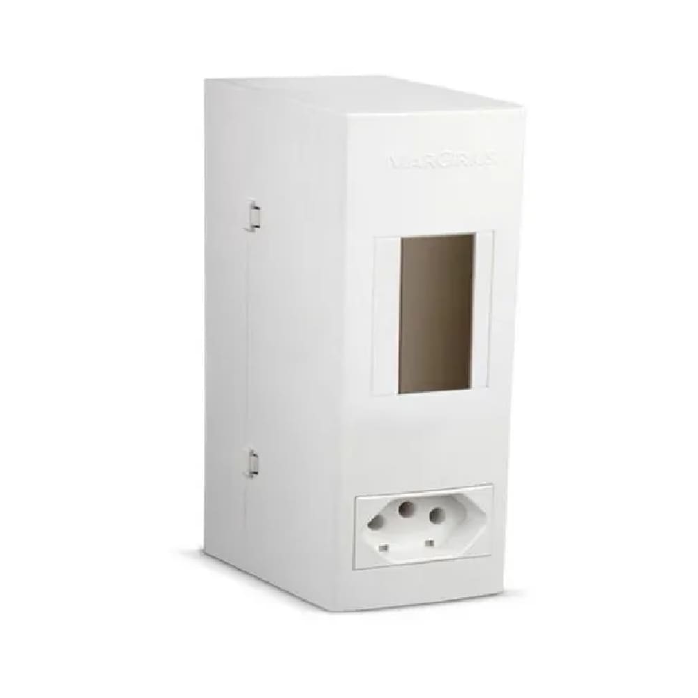 Caixa Multi Uso SLIM 1 Tomada 20A - MARGIRIUS (PA015686)
