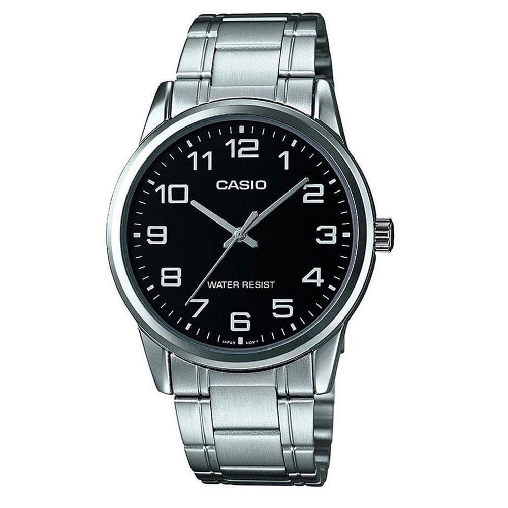 Relógio Masculino Casio Mtp-V001D 1Bu Prata Analógico