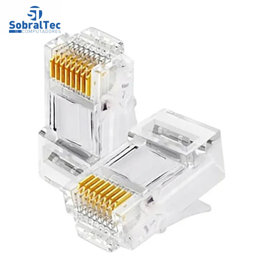 Plug Conector RJ45 Categoria 6 Wurth Unidade